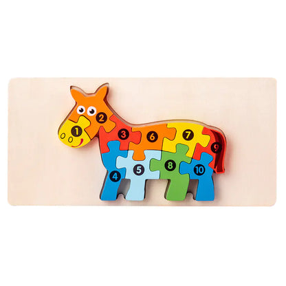 Wooden Educational Puzzle Toys for Kids (Wholesale)