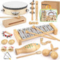 Kids Musical Instruments100% Natural Wooden
