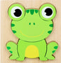 Wooden 3D Animal Puzzle Toy for Early Learning