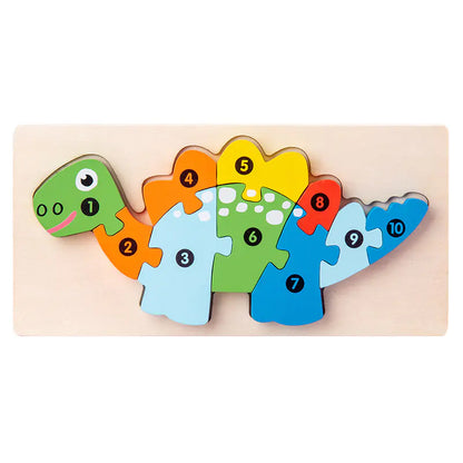 Wooden Educational Puzzle Toys for Kids (Wholesale)
