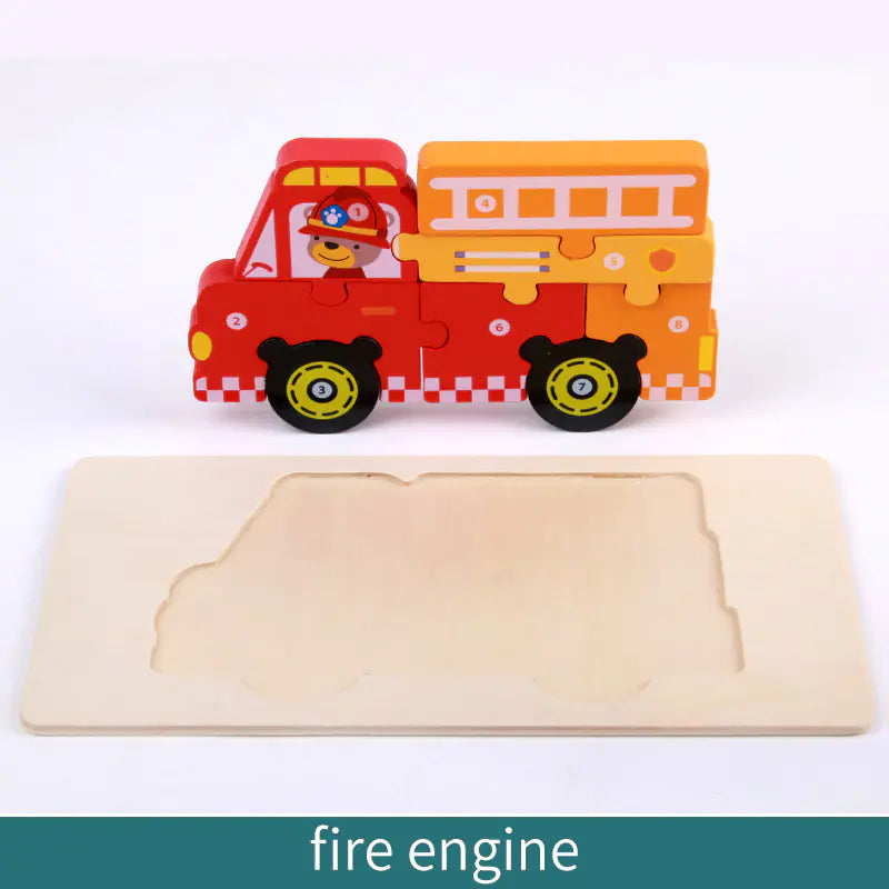 Wooden Educational Puzzle Toys for Kids (Wholesale)