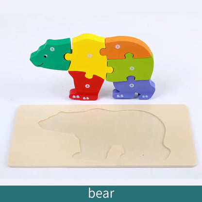 Wooden Educational Puzzle Toys for Kids (Wholesale)