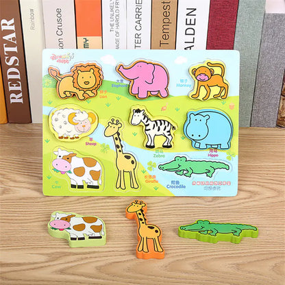 3D Shape Puzzle for Early Education Kids' Toys