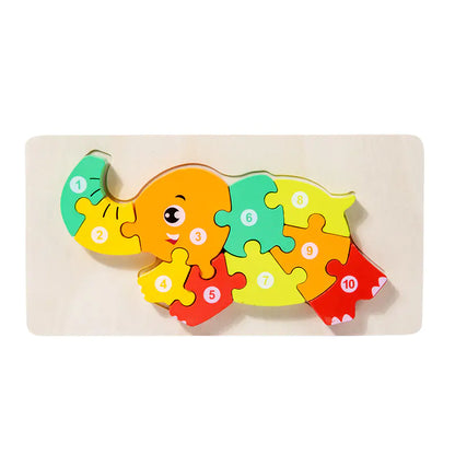 Wooden Educational Puzzle Toys for Kids (Wholesale)
