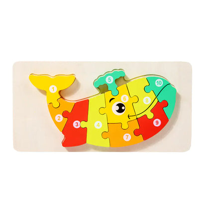 Wooden Educational Puzzle Toys for Kids (Wholesale)