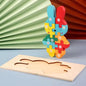3D Animal Cartoon Puzzle Toys for Early Education