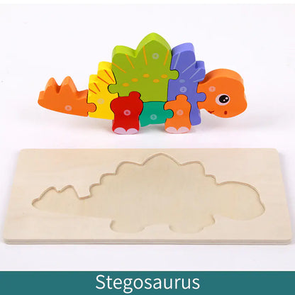 Wooden Educational Puzzle Toys for Kids (Wholesale)