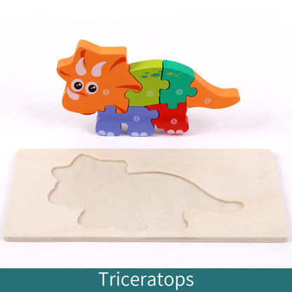 Wooden Educational Puzzle Toys for Kids (Wholesale)