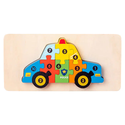 Wooden Educational Puzzle Toys for Kids (Wholesale)