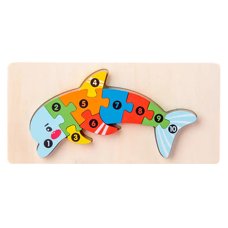 Wooden Educational Puzzle Toys for Kids (Wholesale)