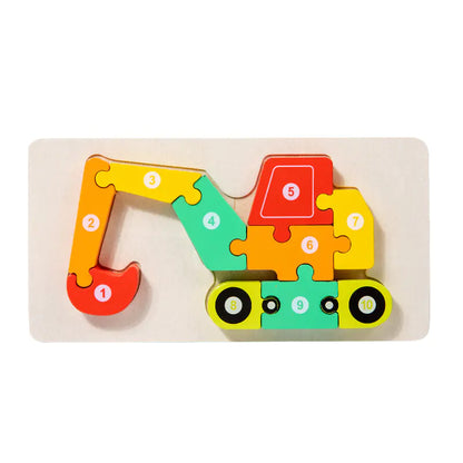 Wooden Educational Puzzle Toys for Kids (Wholesale)