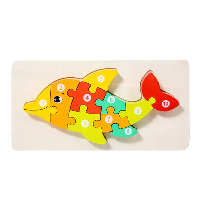 Wooden Educational Puzzle Toys for Kids (Wholesale)