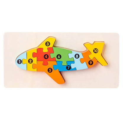 Wooden Educational Puzzle Toys for Kids (Wholesale)