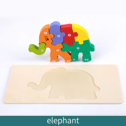 Wooden Educational Puzzle Toys for Kids (Wholesale)