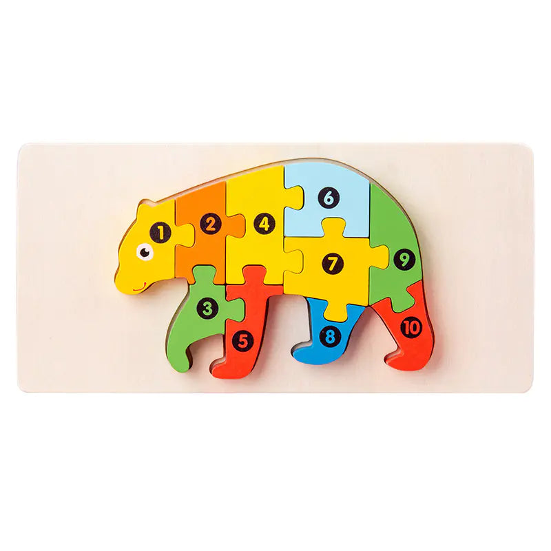 Wooden Educational Puzzle Toys for Kids (Wholesale)