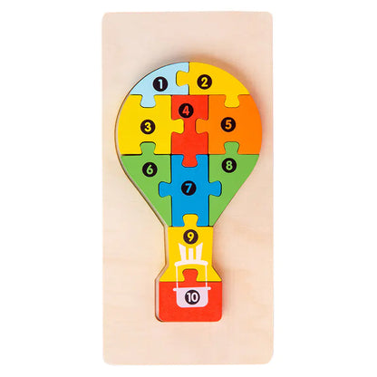 Wooden Educational Puzzle Toys for Kids (Wholesale)