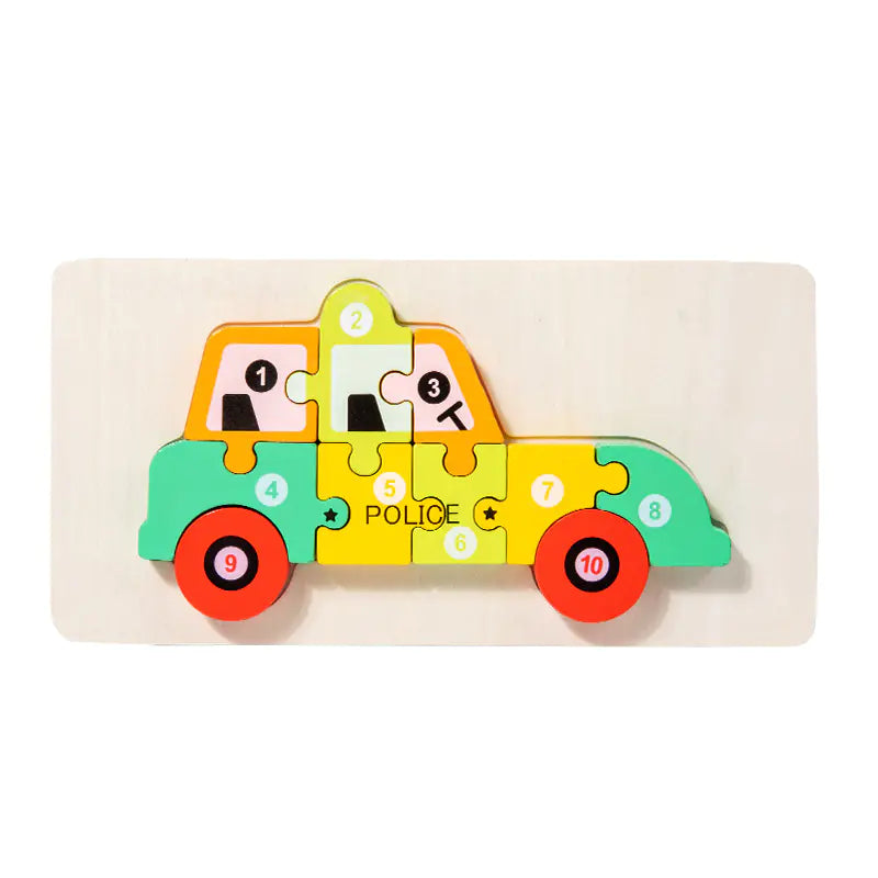 Wooden Educational Puzzle Toys for Kids (Wholesale)