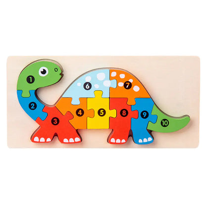 Wooden Educational Puzzle Toys for Kids (Wholesale)