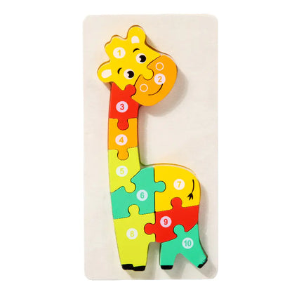 Wooden Educational Puzzle Toys for Kids (Wholesale)
