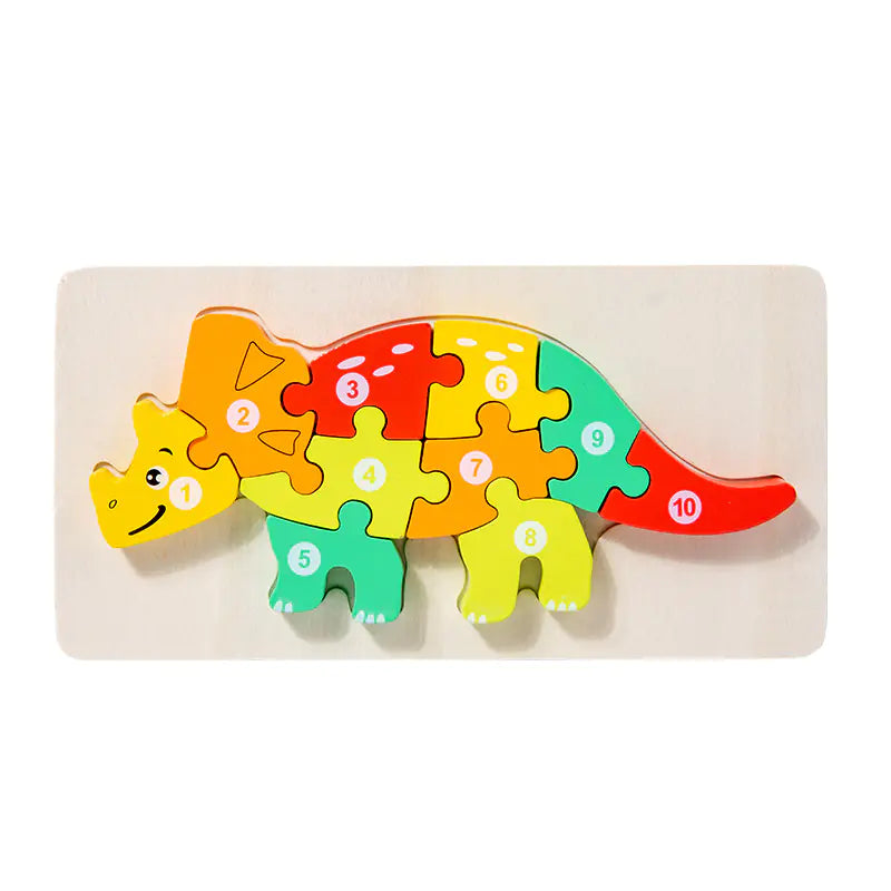 Wooden Educational Puzzle Toys for Kids (Wholesale)