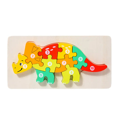 Wooden Educational Puzzle Toys for Kids (Wholesale)