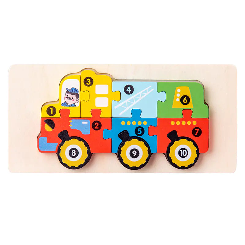 Wooden Educational Puzzle Toys for Kids (Wholesale)