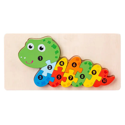 Wooden Educational Puzzle Toys for Kids (Wholesale)