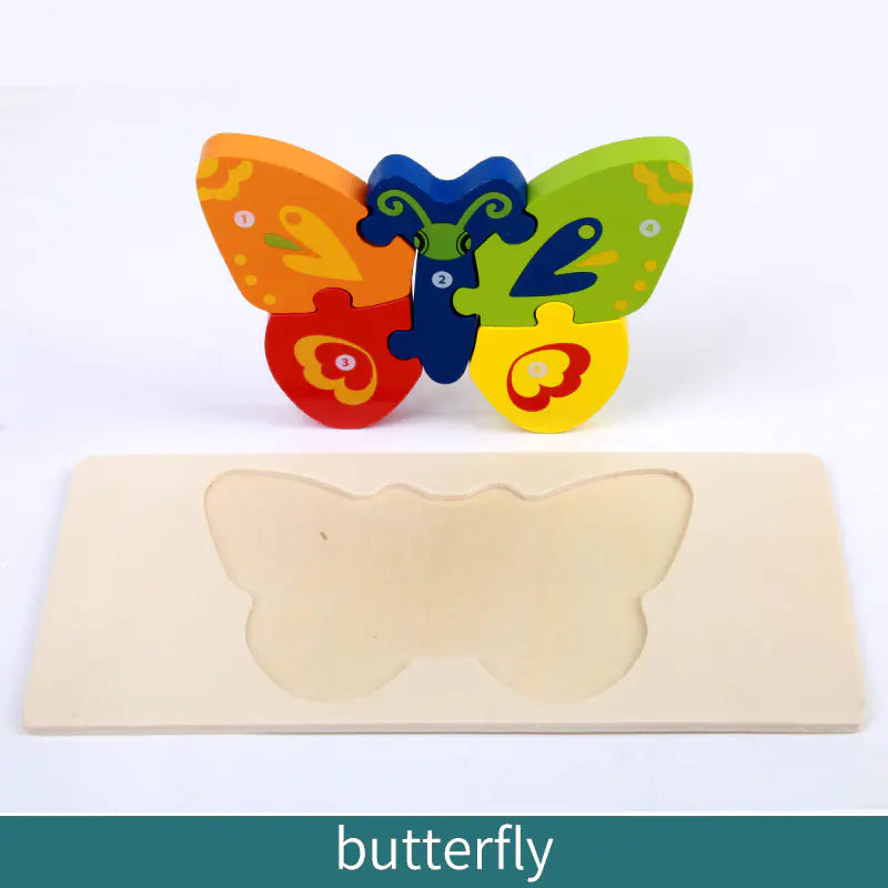 Wooden Educational Puzzle Toys for Kids (Wholesale)