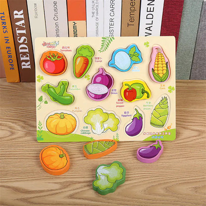 3D Shape Puzzle for Early Education Kids' Toys