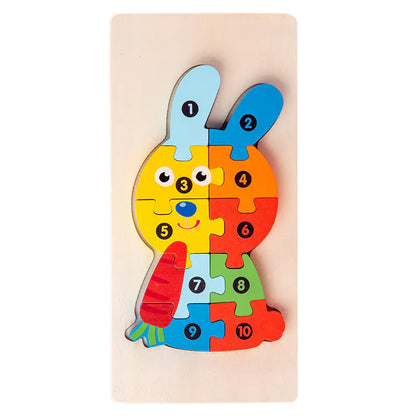 Wooden Educational Puzzle Toys for Kids (Wholesale)