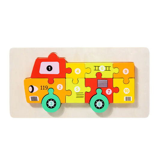 Wooden Educational Puzzle Toys for Kids (Wholesale)