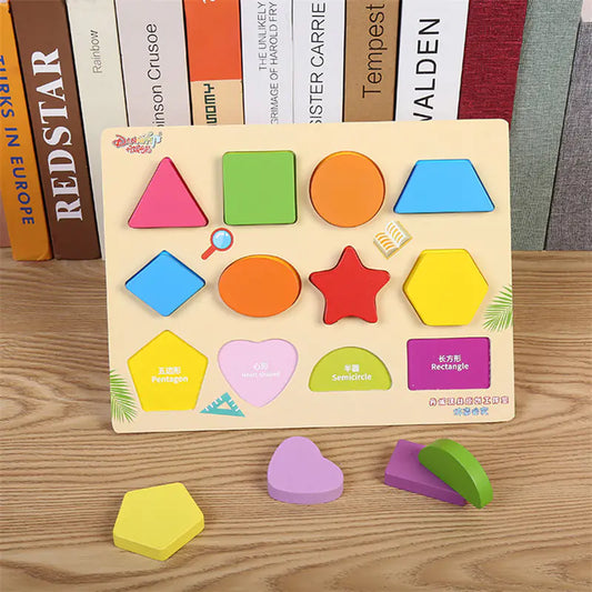 3D Shape Puzzle for Early Education Kids' Toys