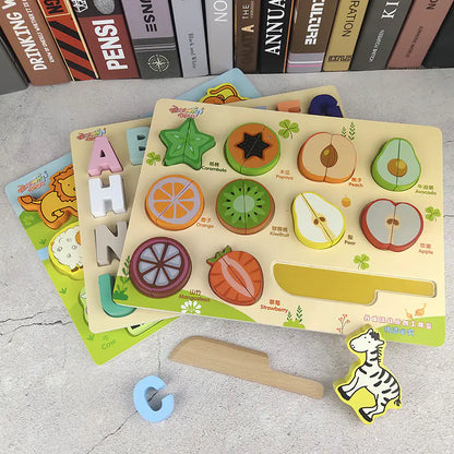 3D Shape Puzzle for Early Education Kids' Toys