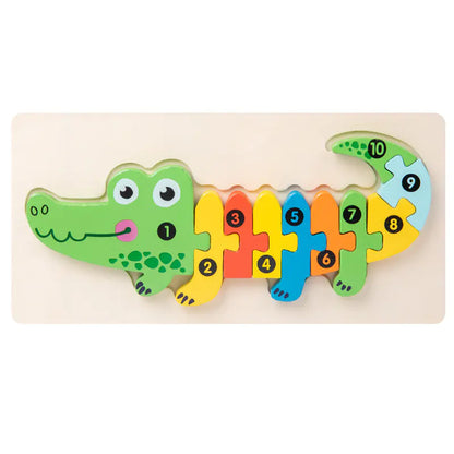 Wooden Educational Puzzle Toys for Kids (Wholesale)