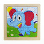 Montessori Early Education 3D Animal Wooden Puzzle (9 Pieces)