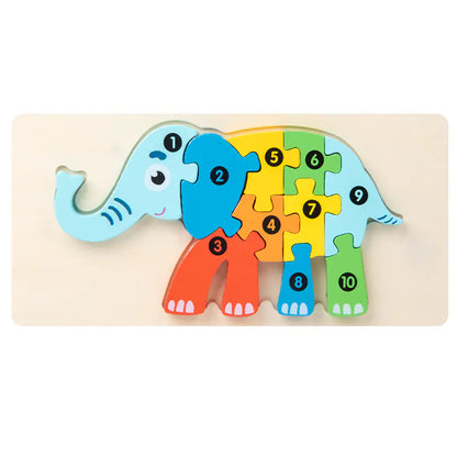 Wooden Educational Puzzle Toys for Kids (Wholesale)