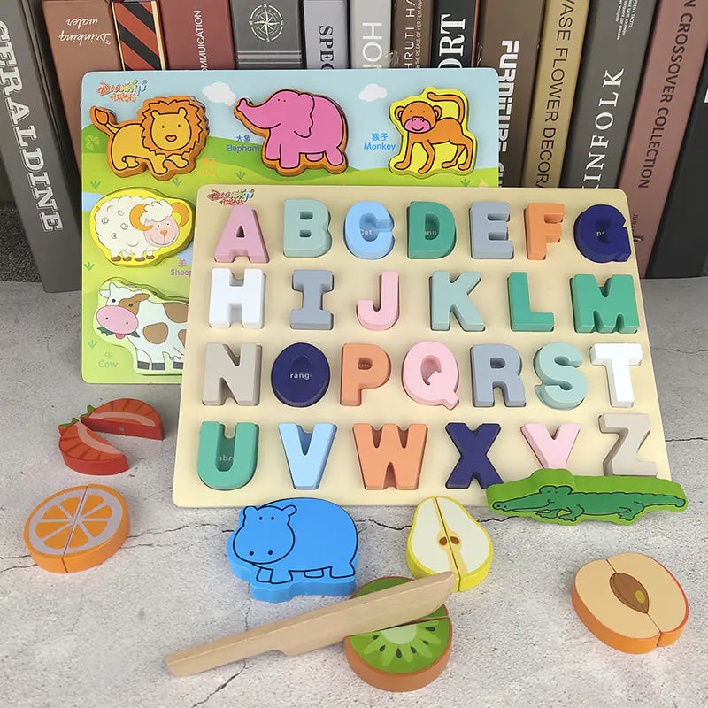 3D Shape Puzzle for Early Education Kids' Toys