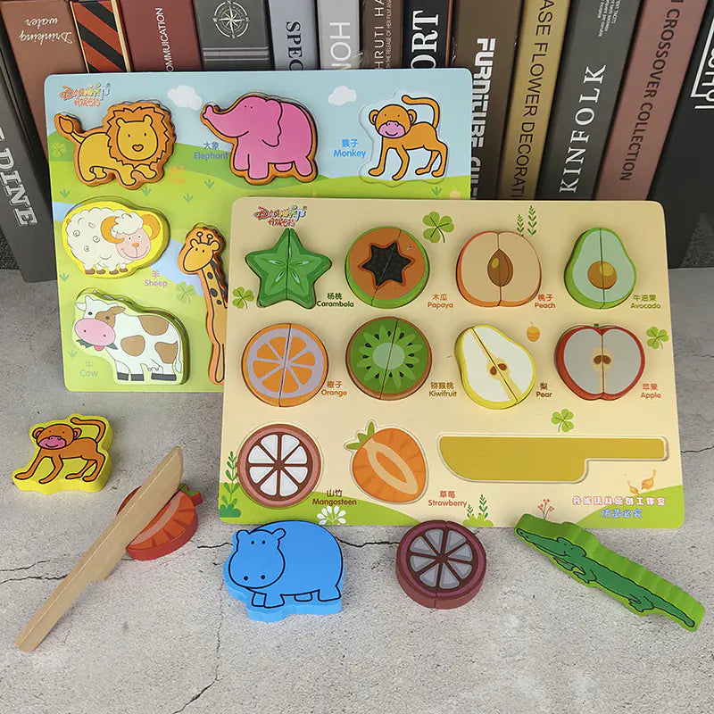 3D Shape Puzzle for Early Education Kids' Toys
