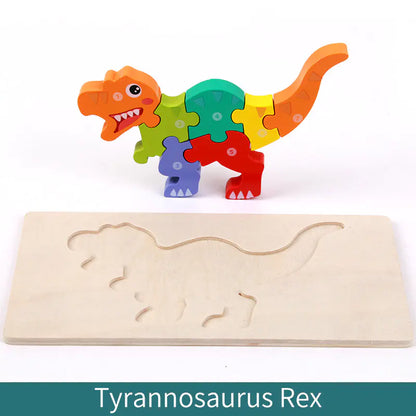 Wooden Educational Puzzle Toys for Kids (Wholesale)